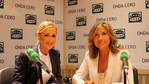 Cristina Cifuentes y Julia Otero