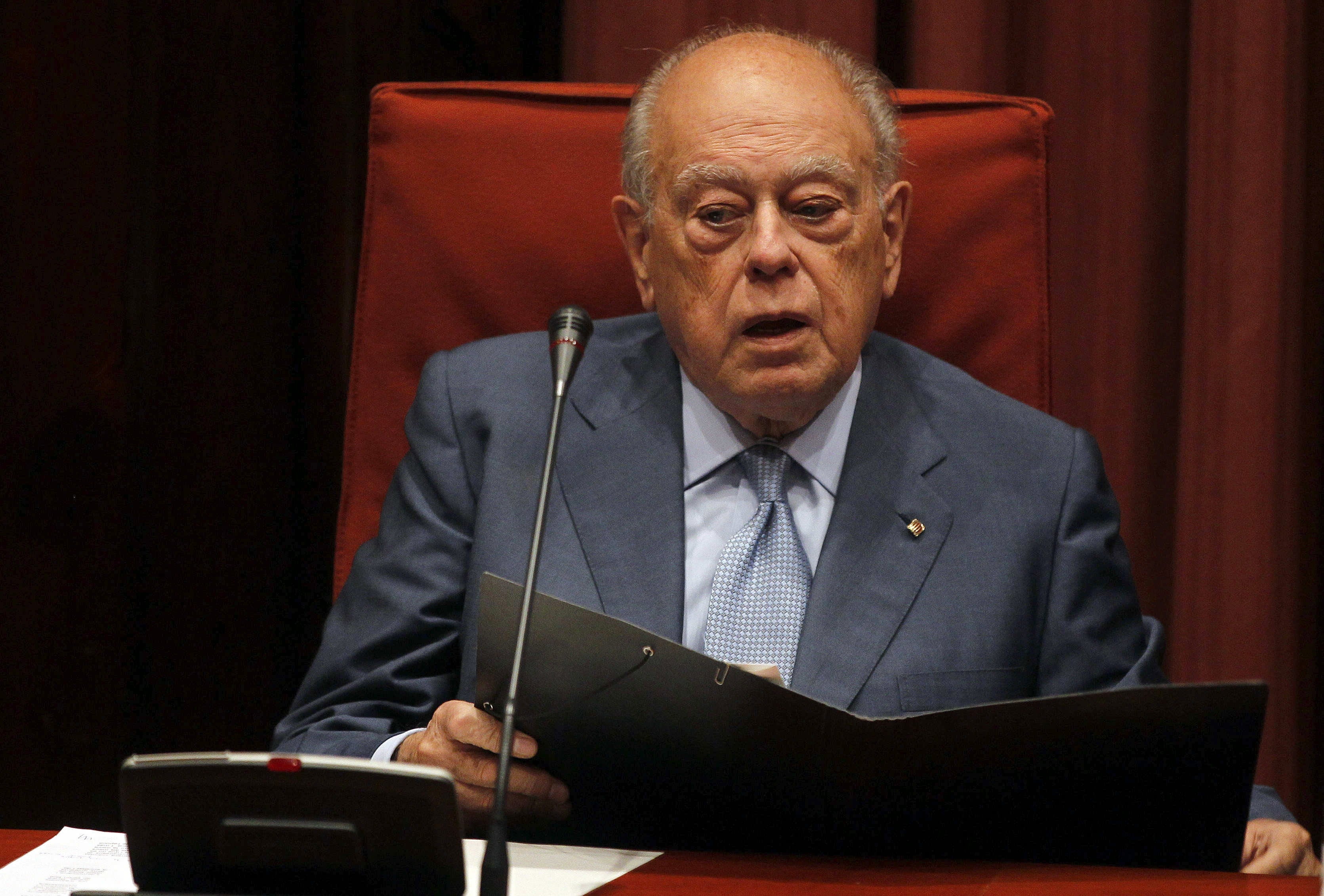 Jordi Pujol comparece en el Parlament: "Yo no he sido un político corrupto" Jordi Pujol comparece en el Parlament: "Yo no he sido un político corrupto"