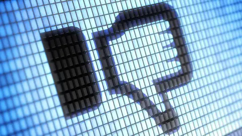 Logo Facebook pulgar abajo Logo Facebook pulgar abajo