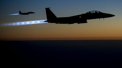 Bombardeos de EEUU sobre n&uacute;cleos del IS