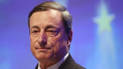 El presidente del BCE, Mario Draghi