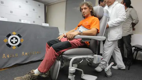 El espeleólogo español Cecilio López Tercero El espeleólogo español Cecilio López Tercero