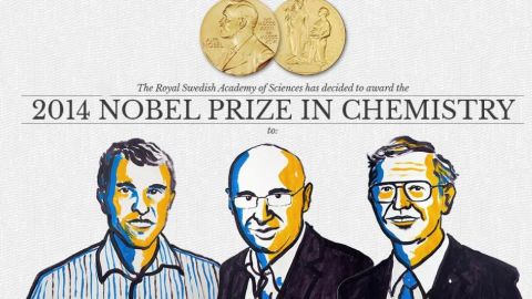 Los estadounidenses Eric Betzig y William E. Moerner, y el alem&aacute;n Stefan W. Hell