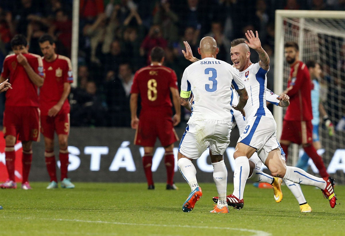 Eslovaquia 2 - 1 España Eslovaquia 2 - 1 España
