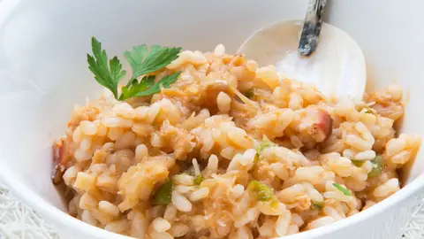 Arroz con txangurro Arroz con txangurro