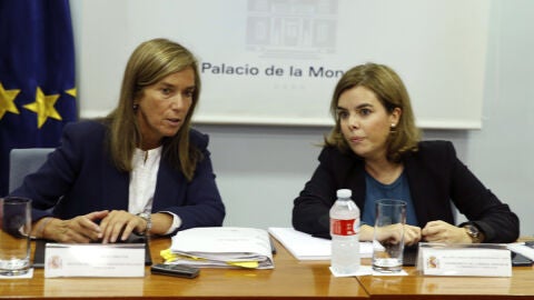 S&aacute;enz de Santamar&iacute;a y Ana Mato