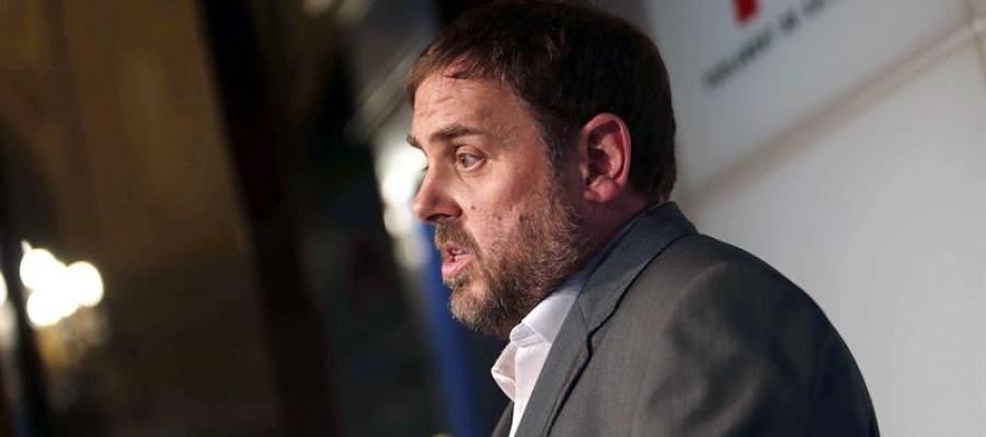 El presidente del ERC, Oriol Junqueras El presidente del ERC, Oriol Junqueras