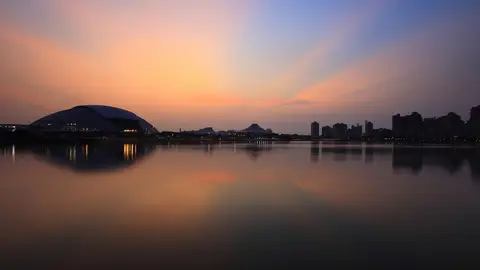 Amanecer en Singapur (14-10-14) Amanecer en Singapur (14-10-14)