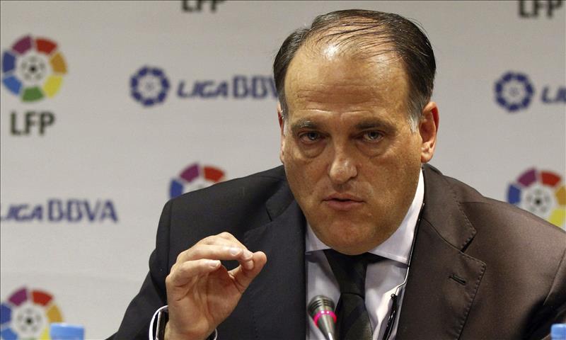 Tebas presenta una demanda contra AFE en la Audiencia Nacional Tebas presenta una demanda contra AFE en la Audiencia Nacional