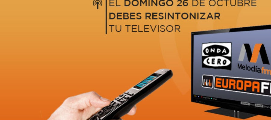 Resintoniza los canales TDT para oír la radio Resintoniza los canales TDT para oír la radio