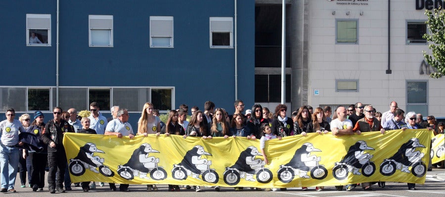 Manifestación de pinguinos en Valladolid Manifestación de pinguinos en Valladolid