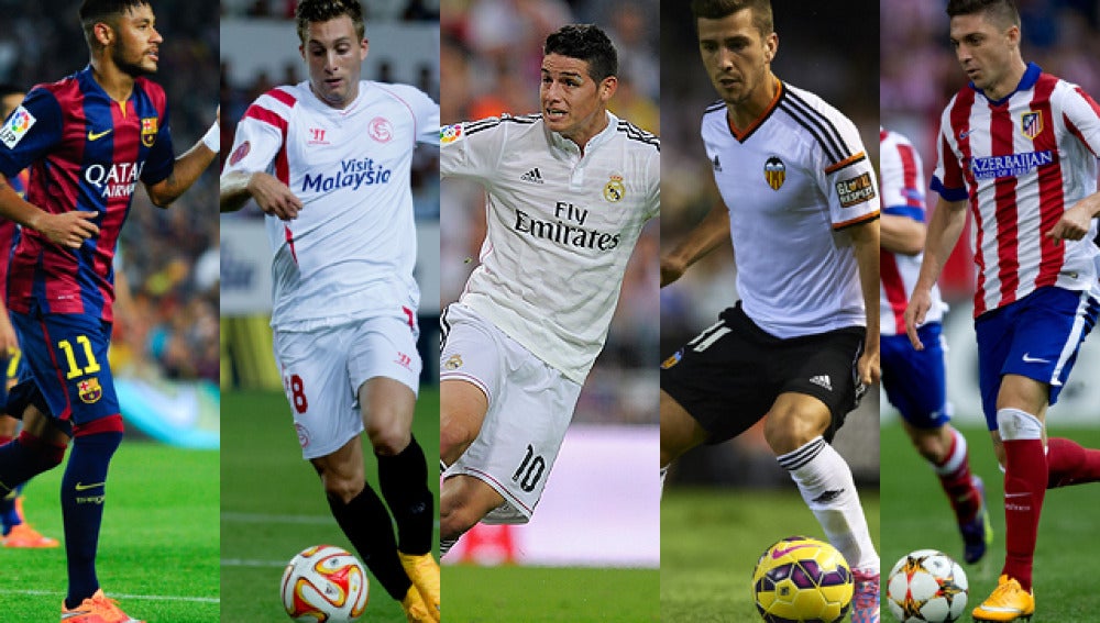 Barcelona, Sevilla, Real Madrid, Valencia y Atlético, los cinco primeros clasificados