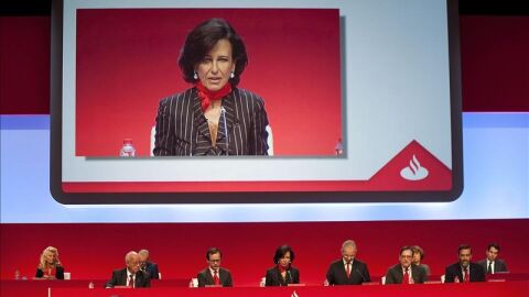 Junta de accionistas del Banco Santander.