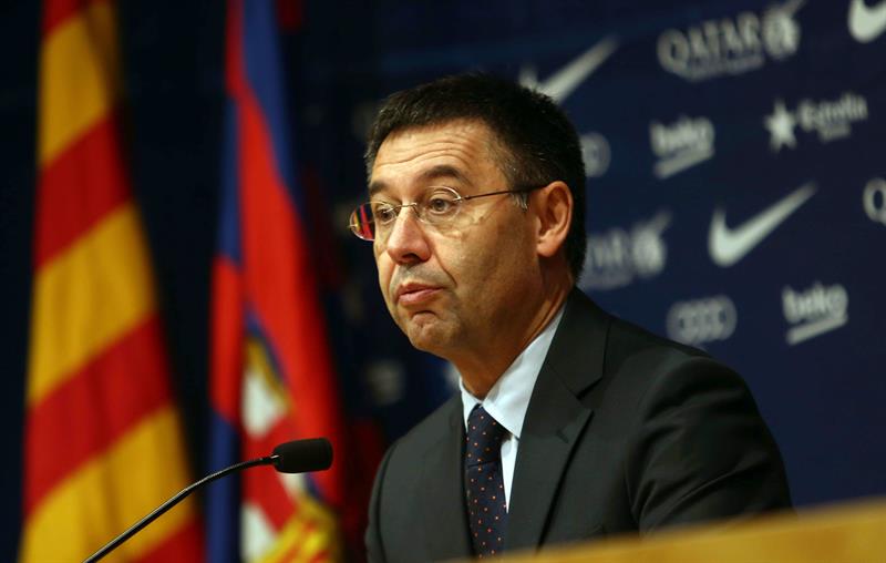 Bartomeu convoca elecciones en el Barcelona para final de temporada Bartomeu convoca elecciones en el Barcelona para final de temporada