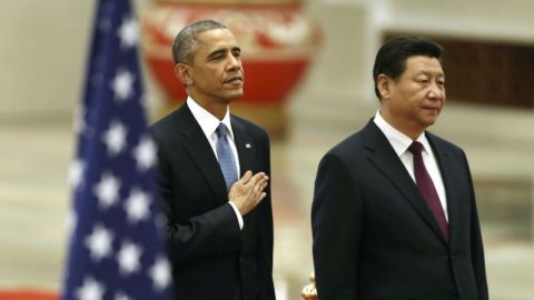 Barack Obama y Xi Jinping