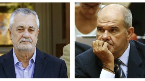 Manuel Chaves y Jos&eacute; Antonio Gri&ntilde;&aacute;n en el caso de los ERE fraudulentos