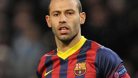 Javier Mascherano, jugador del Barcelona