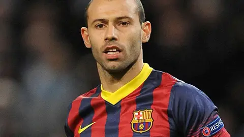 Javier Mascherano, jugador del Barcelona Javier Mascherano, jugador del Barcelona