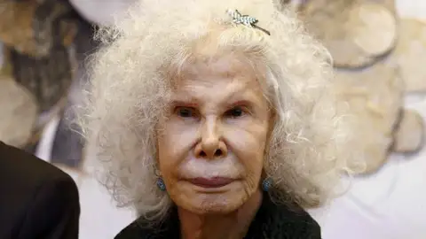 Cayetana de Alba en una imagen de archivo Cayetana de Alba en una imagen de archivo