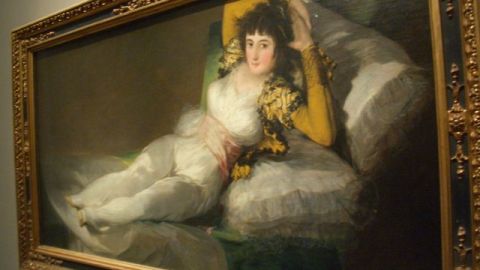 La maja vestida de Goya