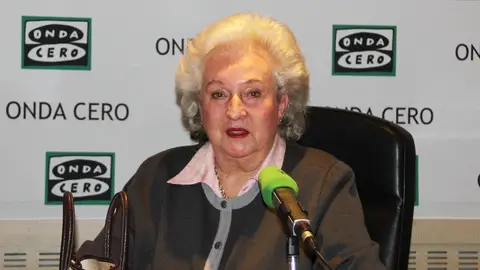 La infanta Pilar de Borbón en Herrera en la onda La infanta Pilar de Borbón en Herrera en la onda