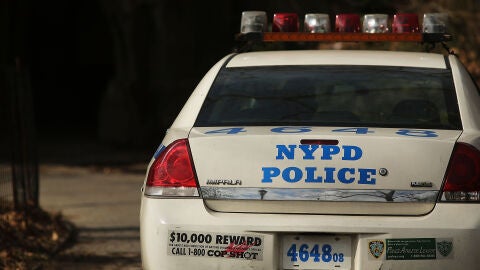 Coche de la Polic&iacute;a de Nueva York