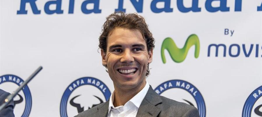 Rafa Nadal presenta su academia de tenis Rafa Nadal presenta su academia de tenis