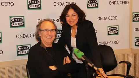 Joan Manuel Serrat e Isabel Gemio Joan Manuel Serrat e Isabel Gemio