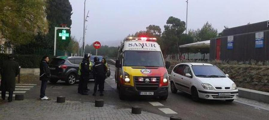 Efectivos del Summa y agentes de Policía Nacional Efectivos del Summa y agentes de Policía Nacional