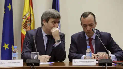 Los secretarios de Estado para el Deporte y de Seguridad, Miguel Cardenal y Francisco Martínez Los secretarios de Estado para el Deporte y de Seguridad, Miguel Cardenal y Francisco Martínez