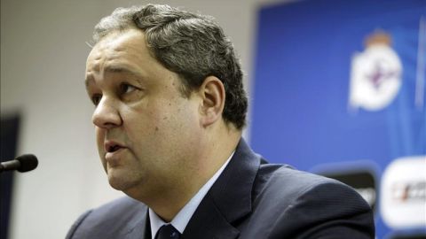 Tino Fern&aacute;ndez, presidente del Deportivo de la Coru&ntilde;a