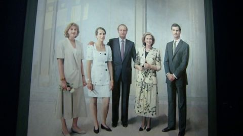 Desvelado por fin el cuadro de 'La Familia de Juan Carlos I' de Antonio L&oacute;pez