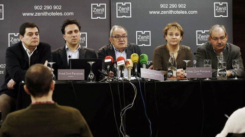Sabalza y Eva Blanco
