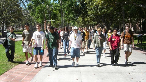 Adolescentes en el parque