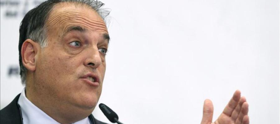 El presidente de la LFP, Javier Tebas El presidente de la LFP, Javier Tebas