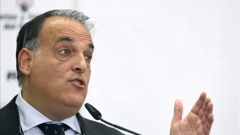 El presidente de la LFP, Javier Tebas El presidente de la LFP, Javier Tebas