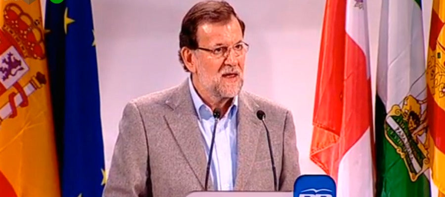 Mariano Rajoy, en un acto en Segovia Mariano Rajoy, en un acto en Segovia