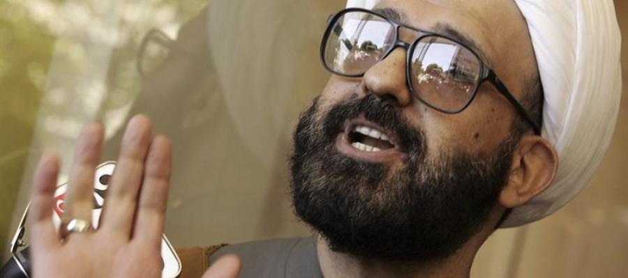 Fotografía facilitada que muestra a Man Haron Monis mientras se dirige a los medios de comunicación Fotografía facilitada que muestra a Man Haron Monis mientras se dirige a los medios de comunicación