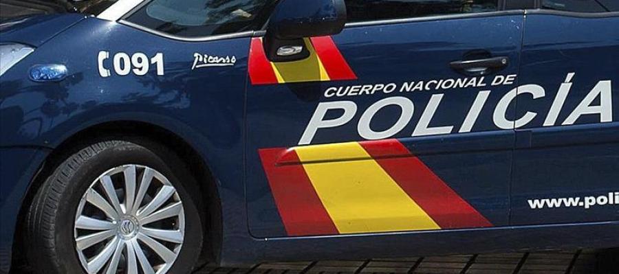 Imagen de archivo de un coche de la Policía Nacional Imagen de archivo de un coche de la Policía Nacional