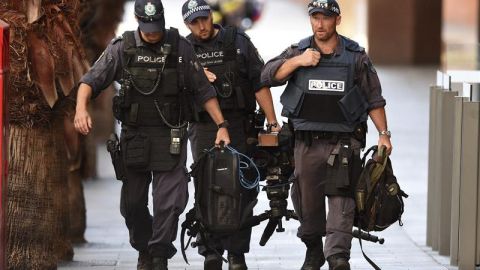 La Polic&iacute;a, en las inmediaciones del lugar