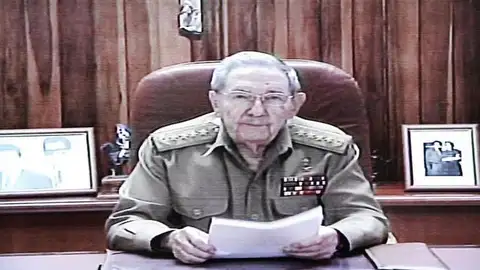 Comparecencia de Raúl Castro Comparecencia de Raúl Castro
