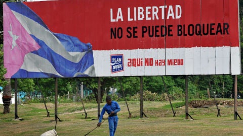 Cartel en La Habana