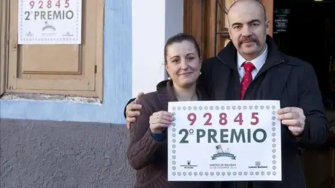 El 92.845, segundo premio de la Lotería El 92.845, segundo premio de la Lotería