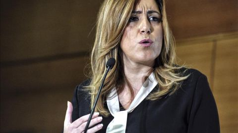 Susana D&iacute;az, presidenta de la Junta de Andaluc&iacute;a.