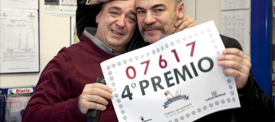 07617, cuarto premio de la Lotería de Navidad 2014 07617, cuarto premio de la Lotería de Navidad 2014