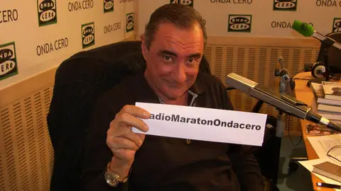 Carlos Herrera apoya #RadioMaratonOndacero Carlos Herrera apoya #RadioMaratonOndacero