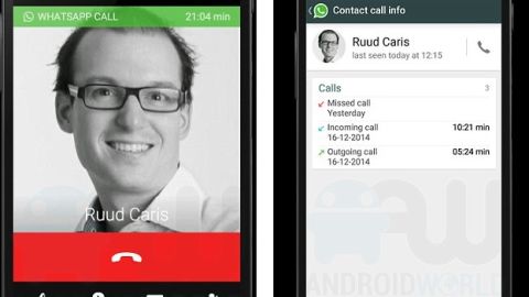 As&iacute; ser&aacute;n las llamadas de Whatsapp