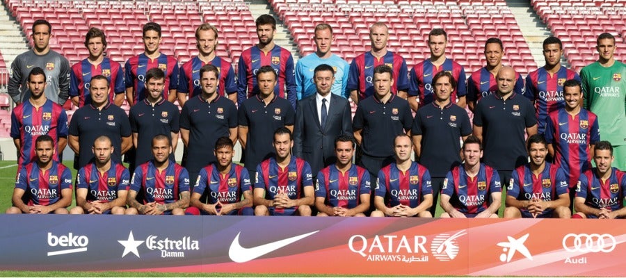 Plantilla del FC Barlelona 2014-2015 Plantilla del FC Barlelona 2014-2015