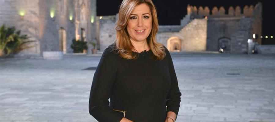 Susana Díaz en el discurso de fin de año Susana Díaz en el discurso de fin de año