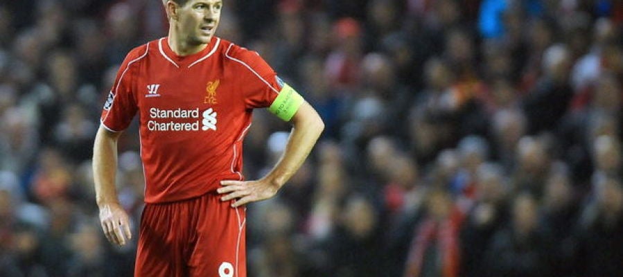 El capitán del Liverpool, Steven Gerrard. El capitán del Liverpool, Steven Gerrard.